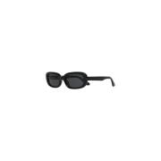 Rechthoekige zwarte zonnebril met UV-bescherming CHiMi , Black , Heren