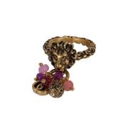 Pre-owned Fabric rings Gucci Vintage , Multicolor , Dames