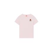 Bloem Crest T-shirt Kenzo , Pink , Dames