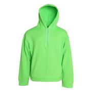 Neon Groene Pullover Hoodie Sweater Dolce & Gabbana , Green , Heren