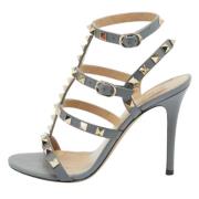 Pre-owned Leather sandals Valentino Vintage , Multicolor , Dames