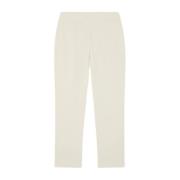 Katoenen Leggings met Zijgleuven Liviana Conti , Beige , Dames