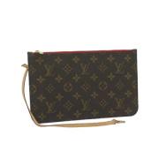 Pre-owned Canvas louis-vuitton-bags Louis Vuitton Vintage , Brown , Da...