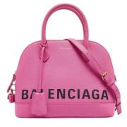 Pre-owned Leather balenciaga-bags Balenciaga Vintage , Pink , Dames