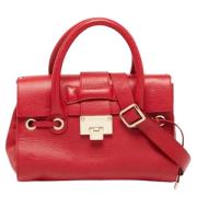 Pre-owned Leather totes Jimmy Choo Pre-owned , Red , Dames