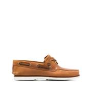 Bruin Leren Instappers Timberland , Brown , Heren