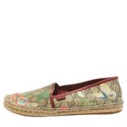 Pre-owned Coated canvas flats Gucci Vintage , Multicolor , Dames