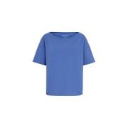 Blauwe Modieuze T-shirt Juvia , Blue , Heren