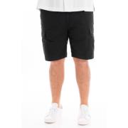 Gewassen Cargo Bermuda Shorts Calvin Klein Jeans , Black , Heren