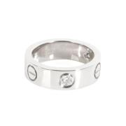 Pre-owned White Gold rings Cartier Vintage , Gray , Dames