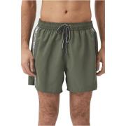 Logo Band Zwemshorts - Shorty Emporio Armani , Green , Heren