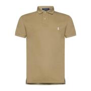 Katoenen Polo Shirt Ralph Lauren , Brown , Heren