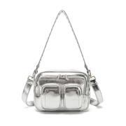 Ellie Cool Silver Crossbody Tas Núnoo , Gray , Dames