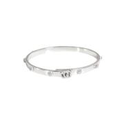 Pre-owned White Gold bracelets Gucci Vintage , Gray , Dames