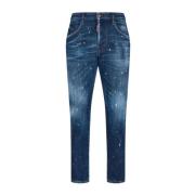 Stijlvolle Broeken voor Mannen Dsquared2 , Blue , Heren