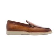 Bruine loafers voor heren Magnanni , Brown , Heren