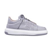 Grijze Sneakers Regular Fit Benjamin Berner , Gray , Heren