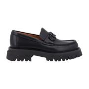 Zwarte Leren Loafer Aw23 - Stijlvol en Comfortabel Salvatore Ferragamo...