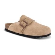 Bio-Clogs Sandaal Slippers B&Co , Beige , Dames