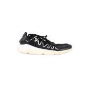 Pre-owned Leather sneakers Yohji Yamamoto Pre-owned , Black , Heren