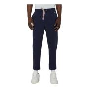 Metallic Logo Joggingbroek John Richmond , Blue , Heren