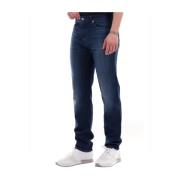 Donkerblauwe Heren 3Dzj13Z1Ttz Jeans Armani Exchange , Blue , Heren