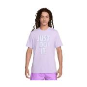 Sportswear Just Do It Heren T-shirt Nike , Purple , Heren