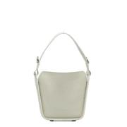 Pre-owned Leather totes Balenciaga Vintage , White , Dames