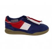 Olympische Franse Vlag Leren Sneakers Paul Smith , Multicolor , Heren