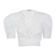 Wit Topwear Ss24 Charo Ruiz Ibiza , White , Dames