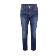 Slim Fit Lage Taille Rits Jeans Emporio Armani , Blue , Heren