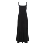 Elegante Zwarte Jurk Baden Max Mara , Black , Dames