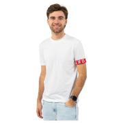 Basic Ronde Hals T-Shirt Dsquared2 , White , Heren