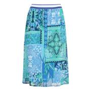 Elegant Flared Slip Rok Betty Barclay , Multicolor , Dames