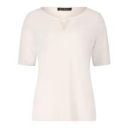 Basis shirt met strik knoop Betty Barclay , Pink , Dames