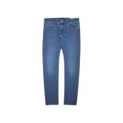 Slim Fit Denim Jeans Hugo Boss , Blue , Heren