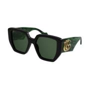 Stijlvolle zonnebril Zwart Gg0956S Gucci , Black , Dames