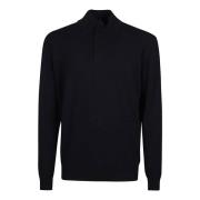 Stijlvolle Turtle Neck Sweater Ermenegildo Zegna , Blue , Heren