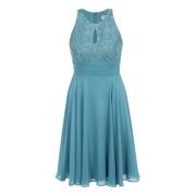 Elegant Kant Avondjurk vera mont , Blue , Dames