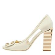 Pre-owned Leather heels Marc Jacobs Pre-owned , Beige , Dames