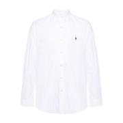 Witte Overhemden Ss24 Ralph Lauren , White , Heren