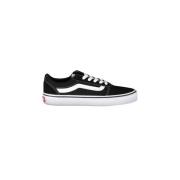 Sports Sneaker met Logo Detailing Vans , Black , Dames