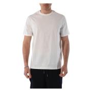 Katoenen T-shirt met borstlogo Armani Exchange , White , Heren