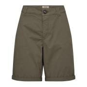 Casual Zomer Shorts & Knickers Dusty Olive MOS Mosh , Green , Dames