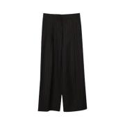 Pre-owned Polyester bottoms Alexander McQueen Pre-owned , Black , Dame...