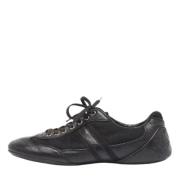 Pre-owned Leather flats Louis Vuitton Vintage , Black , Heren
