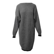 Pre-owned Wool dresses Maison Margiela Pre-owned , Gray , Dames