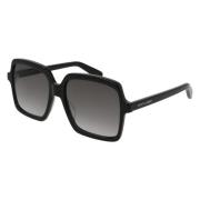 Klassieke zwarte zonnebril SL 174 Saint Laurent , Black , Dames