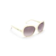 Pre-owned Plastic sunglasses Chloé Pre-owned , White , Dames