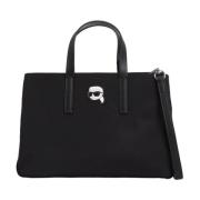 Zwarte Synthetische Dameshandtas Karl Lagerfeld , Black , Dames